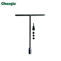 Clé à douille pour taraud de type T-, 17 mm
